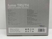 I228-240417-94 【 未開封 】 fumo TRUTH Open Air Gaming Headset 開放型 ゲーミングヘッドセット_画像2