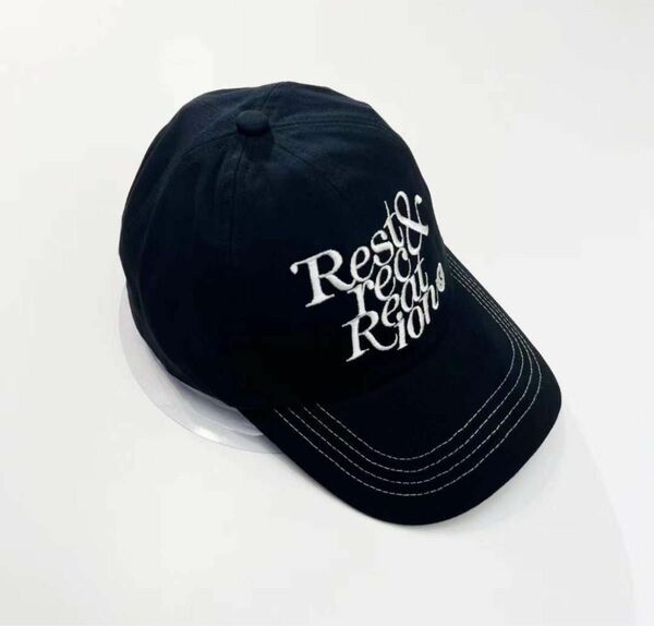 Rest&Recreation キャップ　帽子　ブラック
