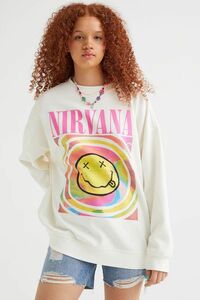 H&M NIRVANA ニルヴァーナ ニルバーナ スウェット バンドT 古着 アメカジ ノームコア ビンテージ Y2K