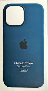 Apple 純正 MagSafe対応iPhone 13 Pro Max シリコーンケース アビスブルー 未使用未開封品