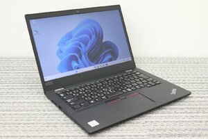 N【★i5第10世代★】LENOVO / ThinkPad L13 / CPU：core i5-10210U@1.60GHz / メモリ：8G / SSD：256G / Windows 11Pro