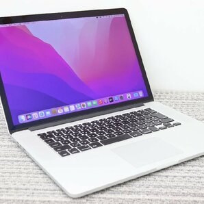 N1円♪【2015年！i7】Apple / MacBook Pro A1398(Retina.15-inch,Mid2015)/CPU：core i7-2.2GHz/メモリ：16GB/SSD：256GBの画像1