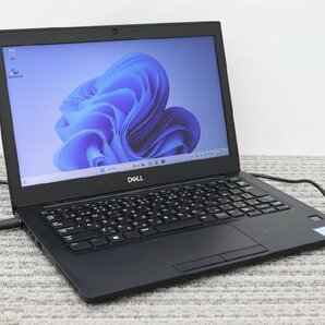 N1円♪【i5第8世代】DELL / Latitude 7290 / CPU：core i5-8250U@1.60GHz / メモリ：8GB / SSD：256GB / Windows11 Proの画像1