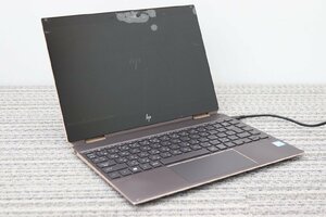 N【ジャンク品】HP / Spectre x360 13-ap0040TU / CPU：core i7-8565U@1.80GHz / メモリ：16GB / SSD：無