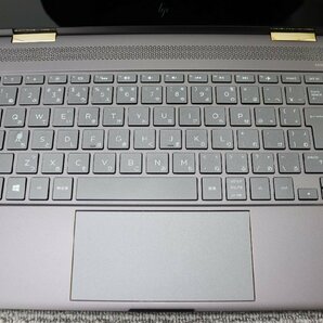 N【i7第8世代】HP / Spectre x360 13-ae0xx / CPU：core i7-8550U@1.80GHz / メモリ：16GB / SSD：1TB / Windows11 Proの画像2