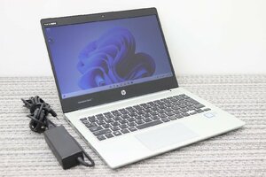 N【i5第8世代】HP / ProBook 430 G6 / CPU：core i5-8265U@1.60GHz / メモリ：8G / SSD：256G / Windows11 Pro