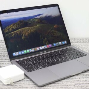 N1円♪【2018年！i5】Apple/MacBook ProA1989(13-inch,2018,Four Thunderbolt 3ports)/core i5-2.3GHz/8GB/SSD：256GBの画像1