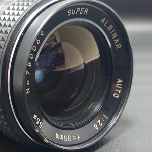 SUPER ALBINAR 35mm F2.8 AUTO（PKマウント）