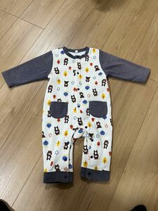 【5/7まで限定値下げ】ロンパース カバーオール ベビー 子供服 ベビー服　裏起毛