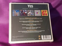 5CD♪YES Original Album Series♪デジタル・リマスター音源/1977年から1987年までの5枚のアルバムを特製ペーパー・ケースに封入_画像4