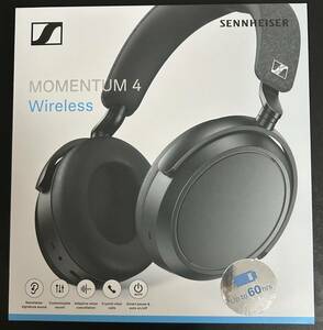 [ used ] Sennheiser MOMENTUM 4 Wireless black wireless headphone 