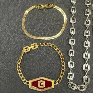 【人気】GIVENCHY / ジバンシィ まとめ ネックレス ブレスレット イヤリング ゴールド シルバー Gロゴ アクセサリー/CYB76-6の画像8