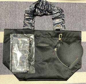 Sweet5 month number appendix *JILL by JILL STUART* Jill bai Jill Stuart * multi tote bag * scarf * Mini pouch 3 point set 