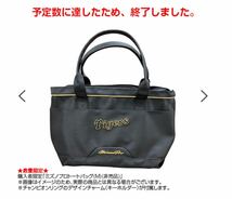 非売品 ★ 阪神タイガース　ミズノプロ　トートバック 新品　未使用品 ★ 限定300個_画像4