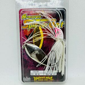 送料120円・新品『ウォーターランド アーマードスピナーベイト 3/4oz』3点落札送料無料■WaterLand Armored Spinner Bait スピナーベイト