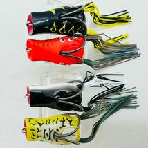 送料無料・美品『ダイワ スティーズ チキータフロッグ 4個セット』DAIWA STEEZ CHIQUITA FROG チキータ フロッグ_画像6