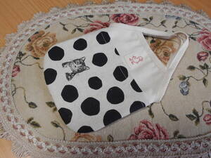 * smartphone inserting * pouch * case * with pocket * Monotone hand made 