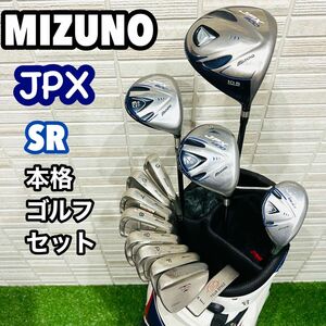 MIZUNO ミズノ　メンズ　ゴルフ　フルセット　初心者～中級者向 右利き　JPX T-ZOID