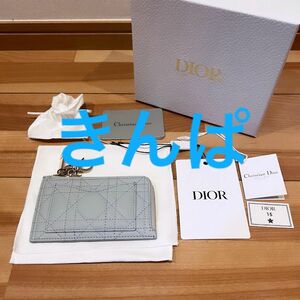 ｢日本限定・限定カラー｣Dior LadyDiorCosmosジップカードホルダー カードケース