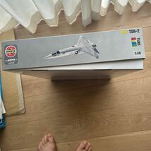 Airfix エアフィックス 1/48 BAC TSR-2(箱未開封、新品、問屋レベル)発送はゆうパック:巨大です。_画像2