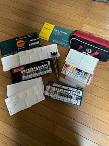 値下げします！絵の具セット まとめ売り 中古