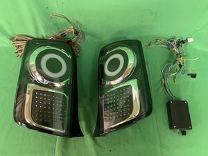 KQ037 中古 トヨタ カローラルミオン ZRE152N 取り外し 社外 LED テールライト テールランプ STANLEY 12-554 左右 セット 動作未確認