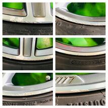 NT506 メルセデスベンツ AMG純正 ホイール 18×7.5J +44 18×8.5J +49 PCD 112 2021年製 タイヤ 225/45R18 245/40R18 【ベンツCクラス】_画像8