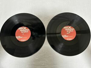 ◎V070◎LP レコード DJ Mick 2枚まとめて/mix master brakes/バトル・ブレイクス!/ジャケットなし