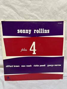 ◎V016◎LP レコード ソニー・ロリンズ・プラス・4 Sonny Rollins Plus 4/LPR-8877/見本盤 非売品 白ラベル