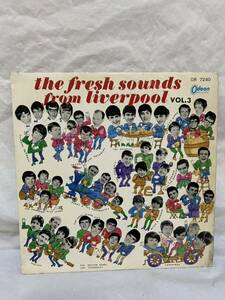 ◎V050◎LP レコード The Fresh Sounds From Liverpool Vol.3 リヴァプールの若者達 第3集/OR 7240/赤盤