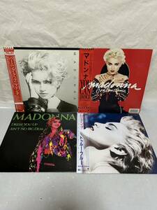 ◎V299◎LP レコード マドンナ MADONNA 4枚まとめて/YOU CAN DANCE/エイント・ノー・ビッグ・ディール 見本盤/トゥルー・ブルー 他