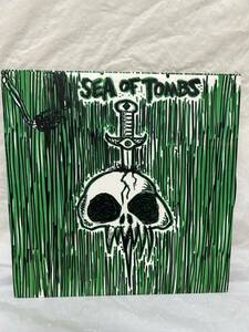 ◎V326◎LP レコード ポスター付き SEA OF TOMBS/GRAVITY #39/US盤