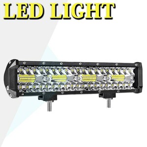 LEDワークライト 作業灯 トラック _ホワイト 6500K_ 12インチ SM240W ジムニー ランクル 1個 12V/24V兼用 24000LM 240W 前照灯 照明