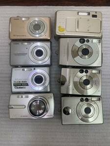 405 デジタルカメラ CASIO OLYMPUS Canon SANYO 計8台 ジャンク品