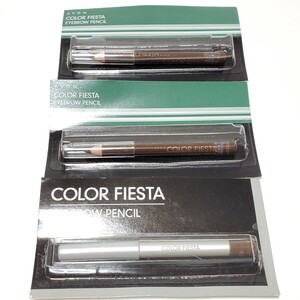 AVON Avon color fe start eyebrows pencil EB523 Brown 2 piece +EB503 Brown 1 piece total 3 piece set unused goods 