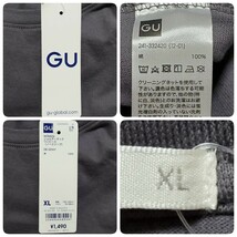 GU ジーユー WOMEN ショルダータック ワンピース（ノースリーブ） グレー サイズXL　タグ付き未使用品_画像5