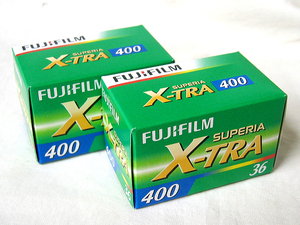 【未使用】FUJIFILM：富士フイルム★X-TRA 400★36枚撮★２本セット★