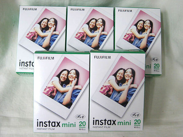 【未使用】FUJIFILM★チェキ★instax mini★10枚撮２本パック★５個セット★