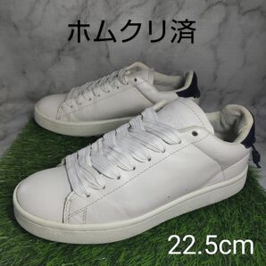 【COACH】コーチ　レザースニーカー　22.5cm　白