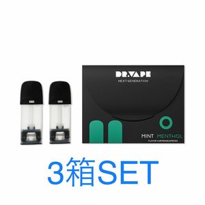 Dr.VAPE Model2 専用カートリッジ ミントメンソール　3箱