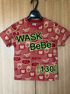 WASK BeBe 半袖Tシャツトップス子供服総柄130