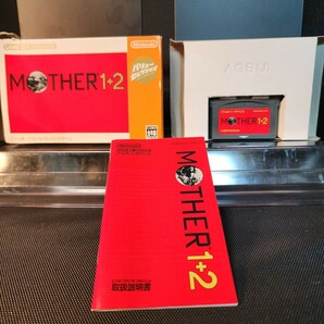 GBA ゲームボーイアドバンス MOTHER 1＋2 任天堂 ソフト 取説美品 箱傷み有りの画像2