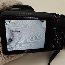 動作品 Nikon COOLPIX L340 コンパクトデジタルカメラ 単三電池式 だ_画像8