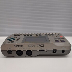 YAMAHA ヤマハ QY70 シーケンサー リズムマシン 本体のみ 通電のみ確認ジャンク だの画像3