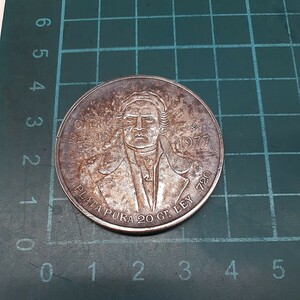 メキシコ銀貨 100ペソ 1977年 約27.5g コイン 硬貨 古銭　ま