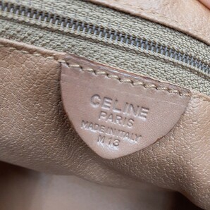 CELINE セリーヌ マカダム柄 ハンドバッグ M13 かばん 中古品 みの画像10