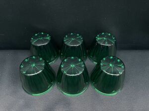 コスモスマーカー　6個 緑 グリーン バスマーカーランプ 樹脂レンズ 板橋用品製作所 レトロ デコトラ アート IS ゼリーマーカー