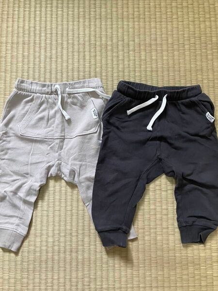 H&M スウェットパンツ　12〜18month ２着セット