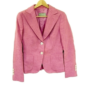  Max Mara Max Mara size I40 M - Pink Lady -s long sleeve / all season jacket 