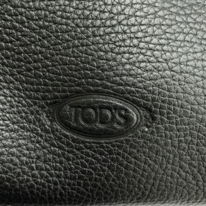 トッズ TOD'S ハンドバッグ レザーバッグ マイクロ レザー 黒 バッグの画像7